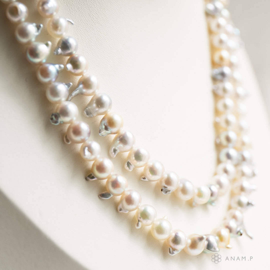 あこやパール ロングネックレス