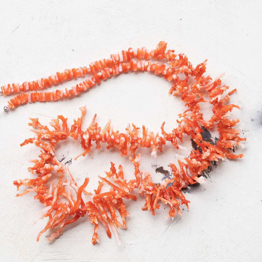 【少量販売追加】血赤サンゴ(コーラル) さざれ 【天然色】