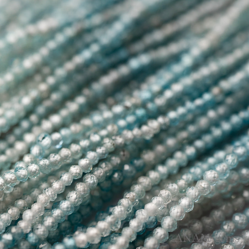 ブルージルコン シェードカラー 1.8mm ボールカット(2mm)