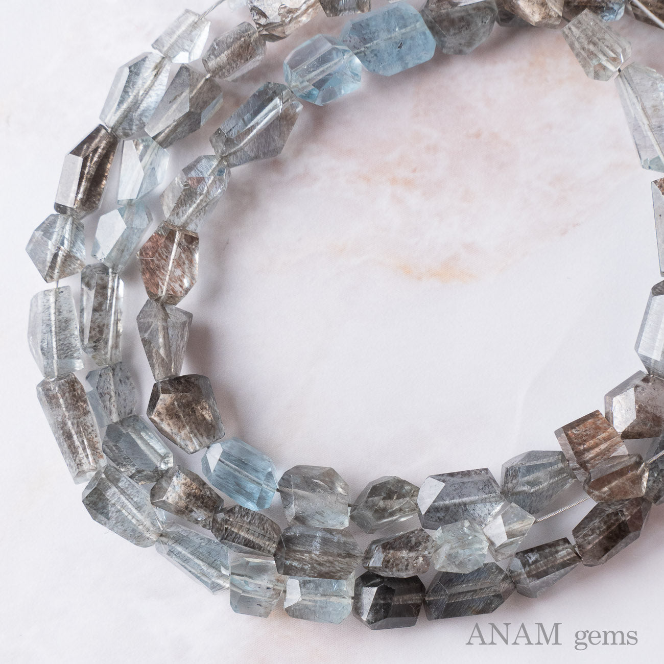 【追加】モスアクアマリン タンブルカット