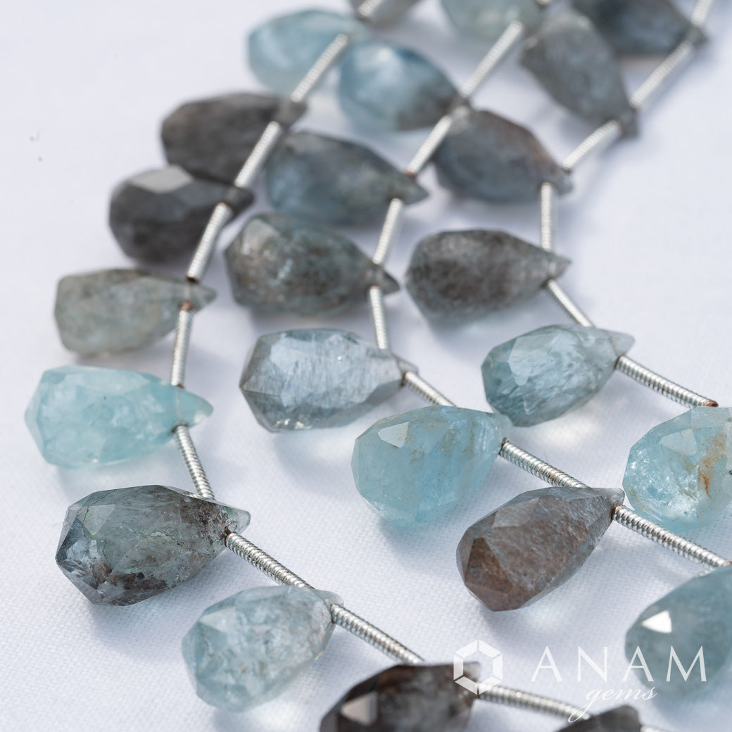 モスアクアマリン ラフ ドロップ