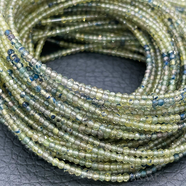 ブルーグリーンサファイア 2mmボールカット