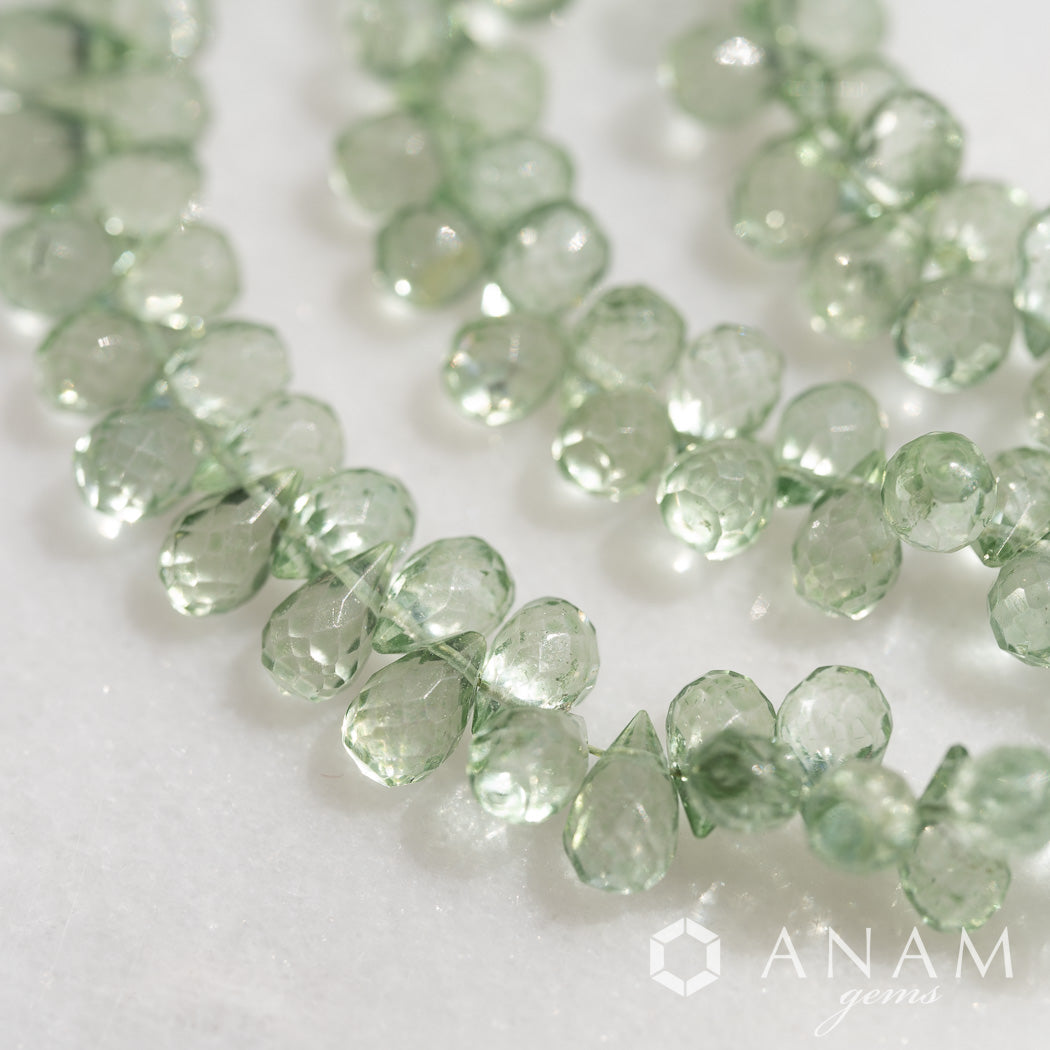 Cortimmint 그린 토파즈 드롭 (브리올렛)