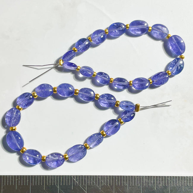 ハイグレード タンザナイト プレーンオーバル