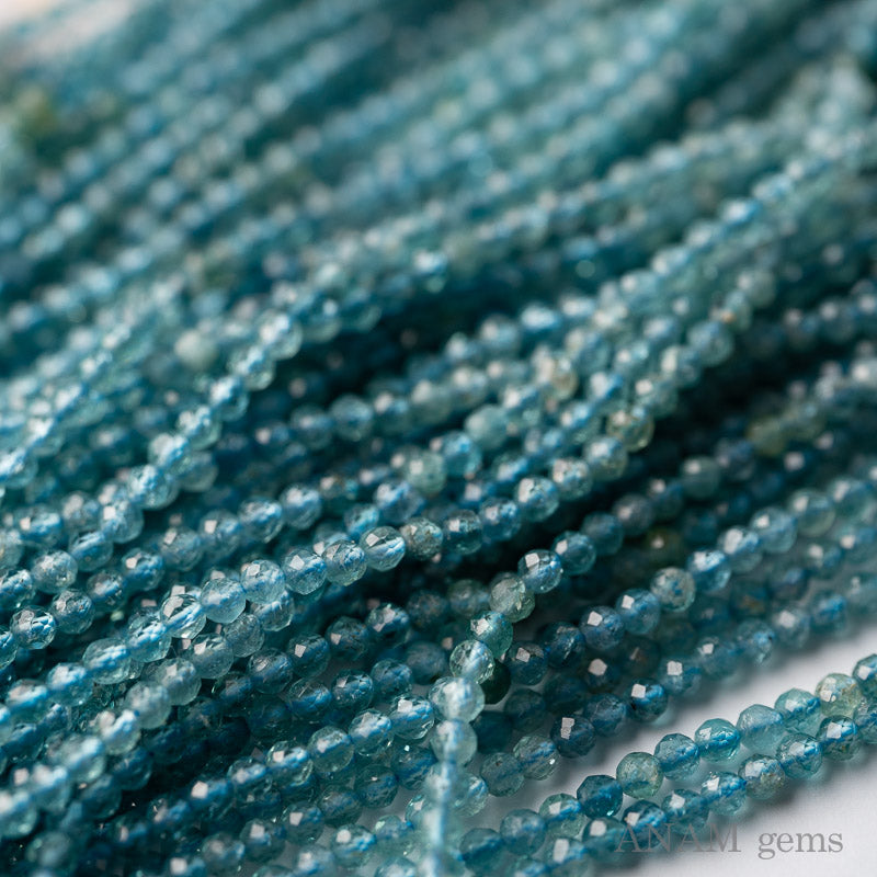 【少々再入荷!】ブルートルマリン 2.5mm ボールカット(2mm/3mm)