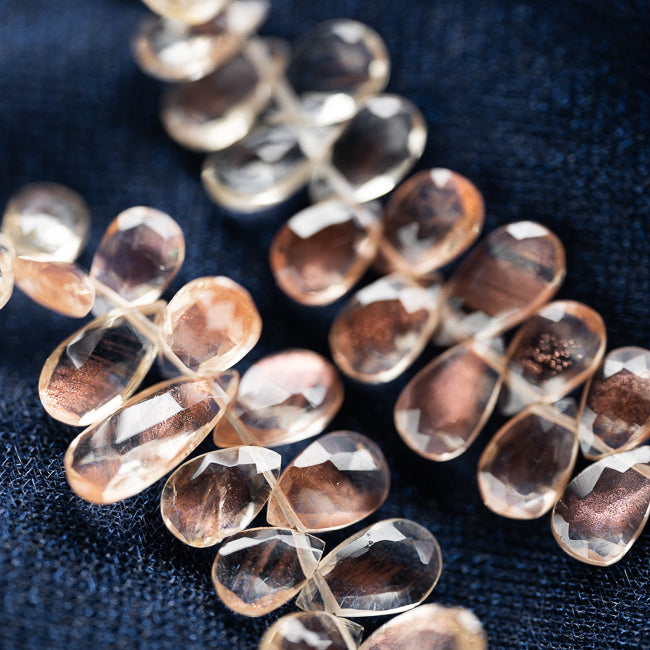 【ルース質】オレゴンサンストーン ペアシェイプ