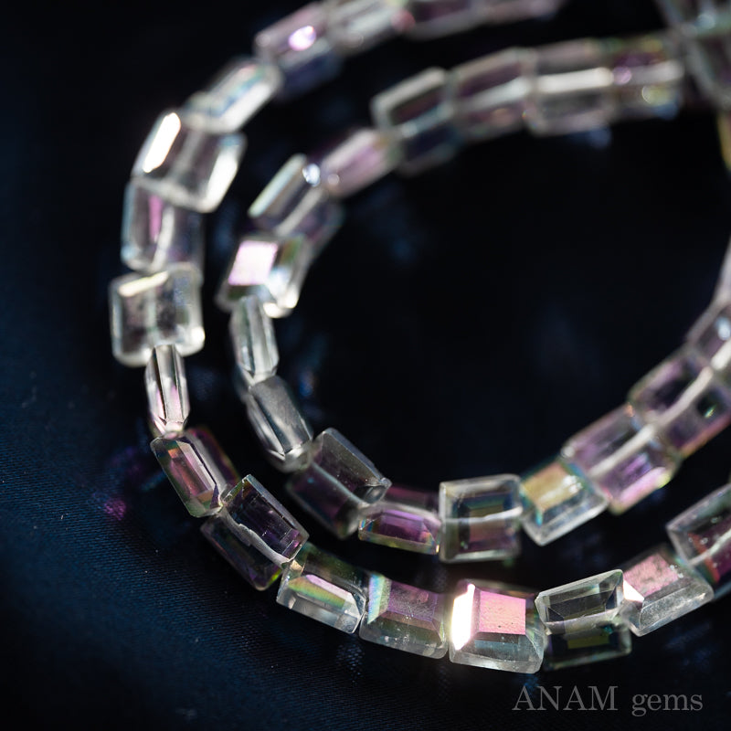 ミスティックトパーズ スクエアカット-ANAM gems‖ハンドメイド