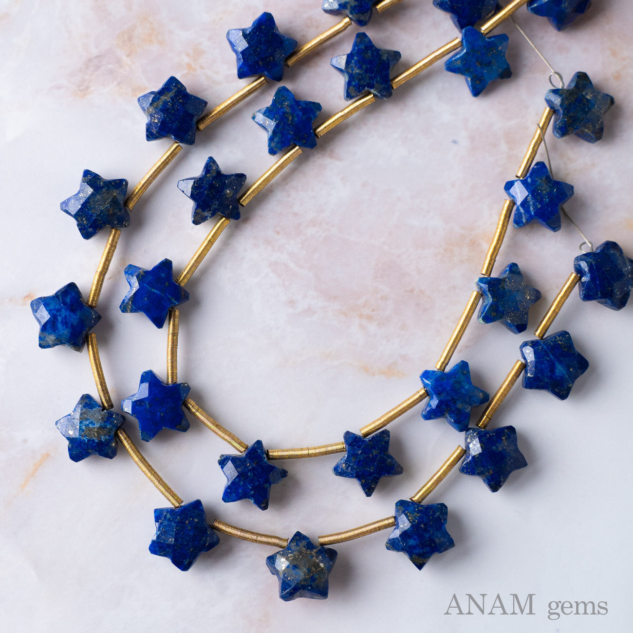 ラピスラズリ スターカット