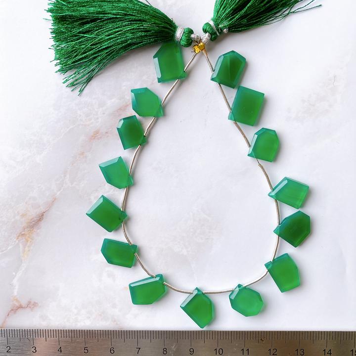 グリーンオニキス スライス タブレットカット