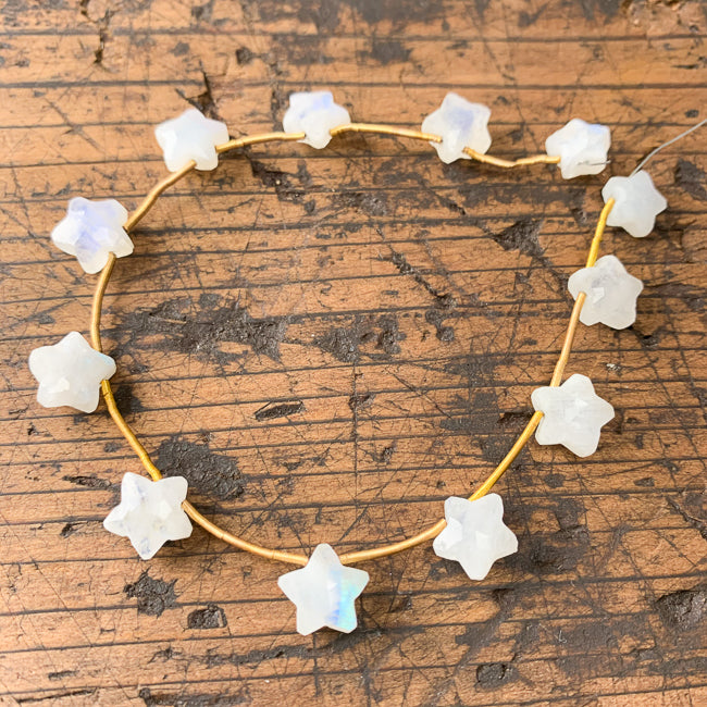 ブルームーンストーン スターカット