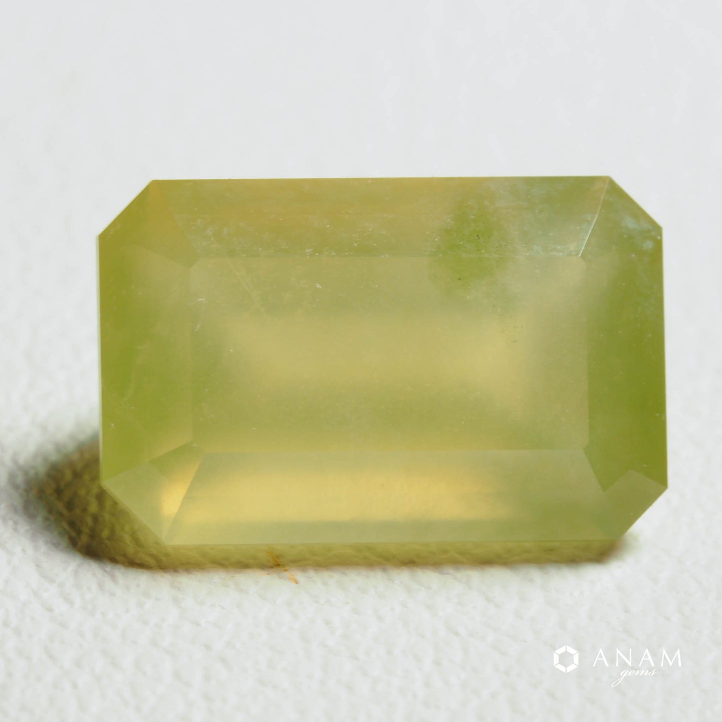 カリフォルナイト（Californite）3.4ct｜エメラルドカット｜ハッピーキャンプ産