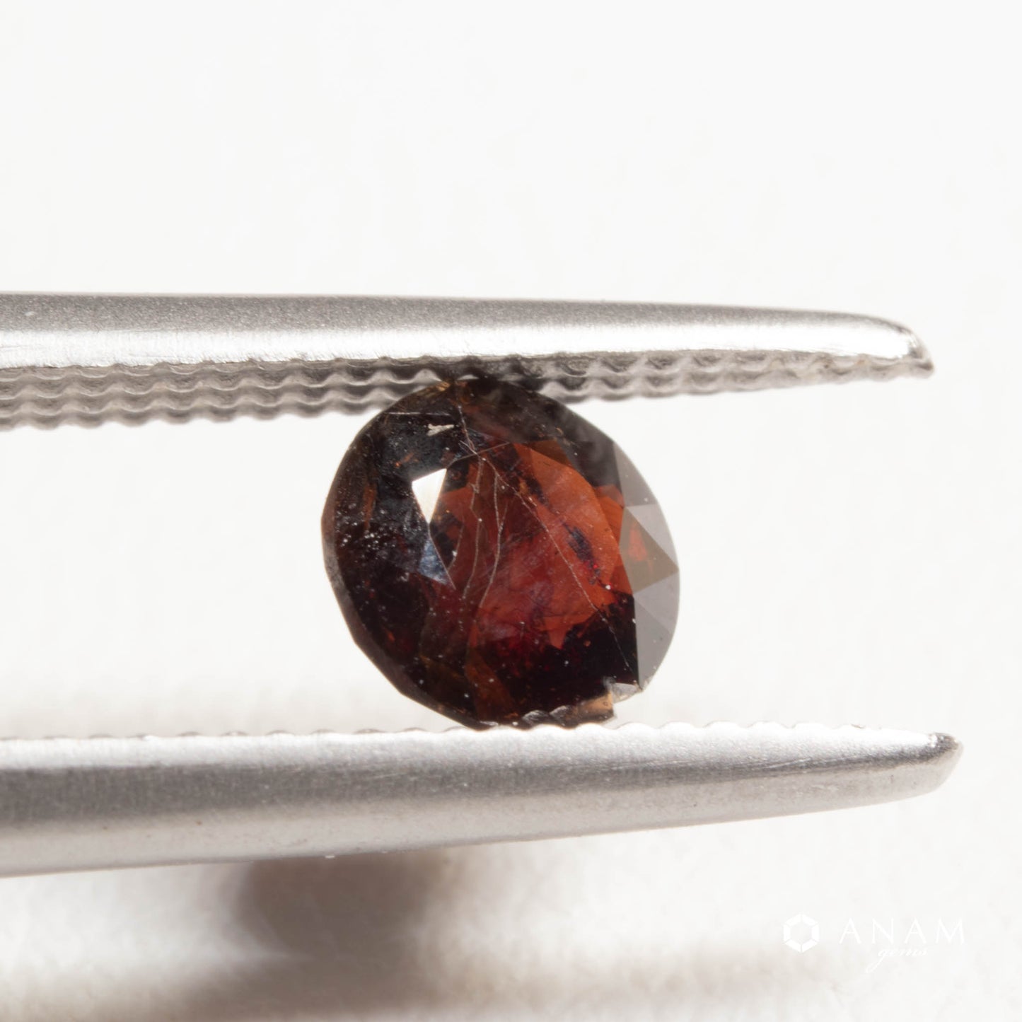 ペイナイト（Painite）0.36ct ミャンマー産 4mmラウンドカット｜彩珠鑑別書付｜レアストーン