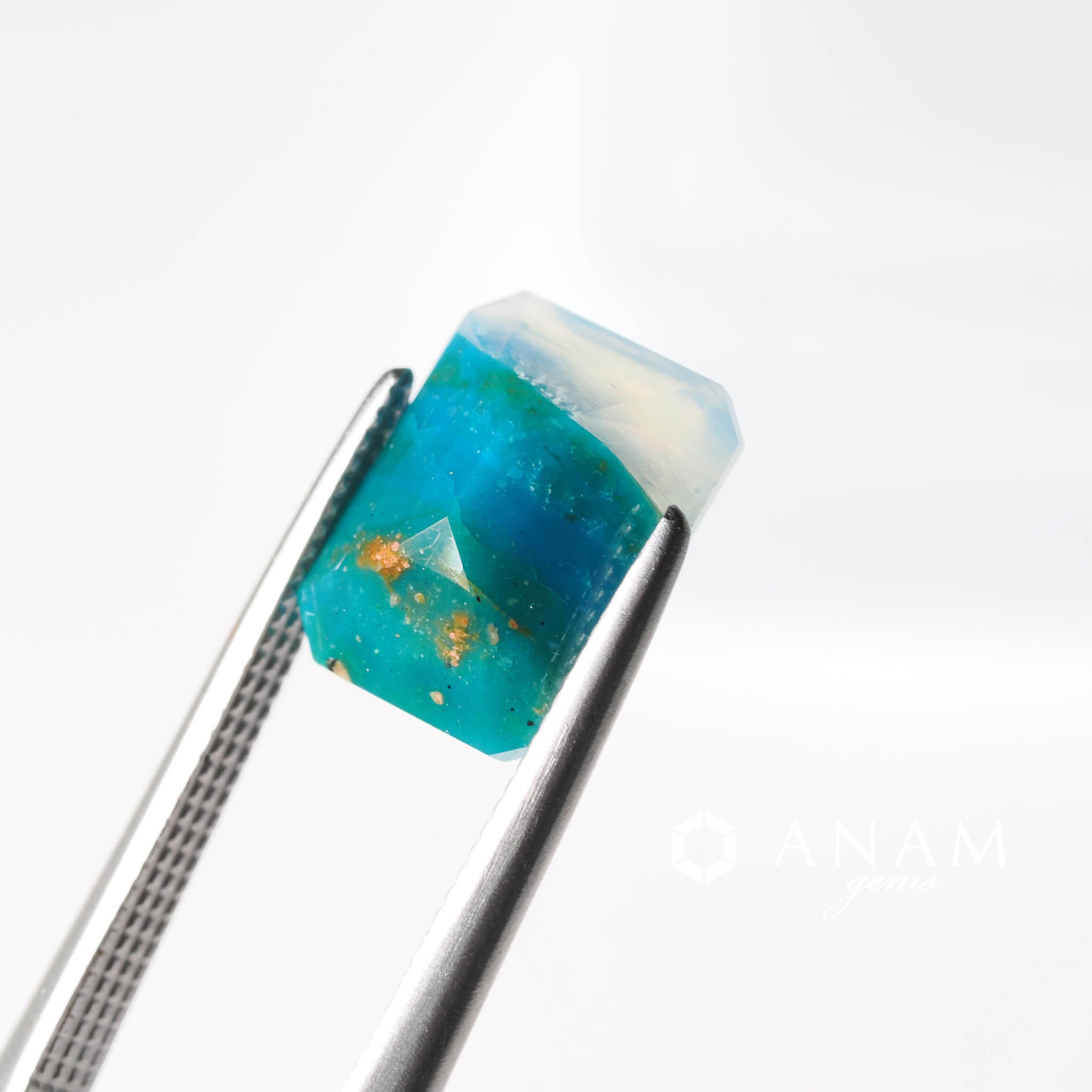 クリソコラオパール ルース｜Chrysocolla Opal 1.69ct‖ANAM gems