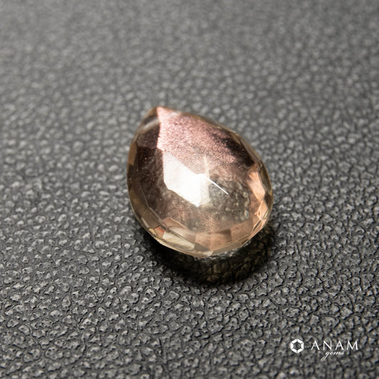 ルース(穴あき)オレゴンサンストーン 3.1ct｜光を内に秘めた、ジュエリーグレードの一点