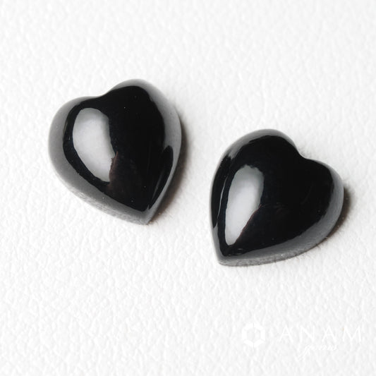 【貴重】黒珊瑚 ハートシェイプ ルース