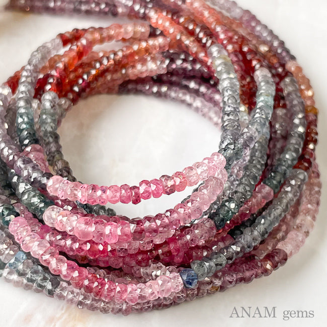 スピネル-ANAM gems‖ハンドメイドアクセサリー用天然石ビーズを卸売