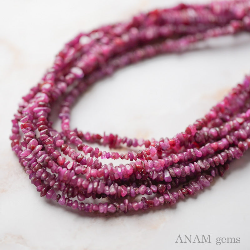 [Pli] Ruby Sazare Beads 1 series