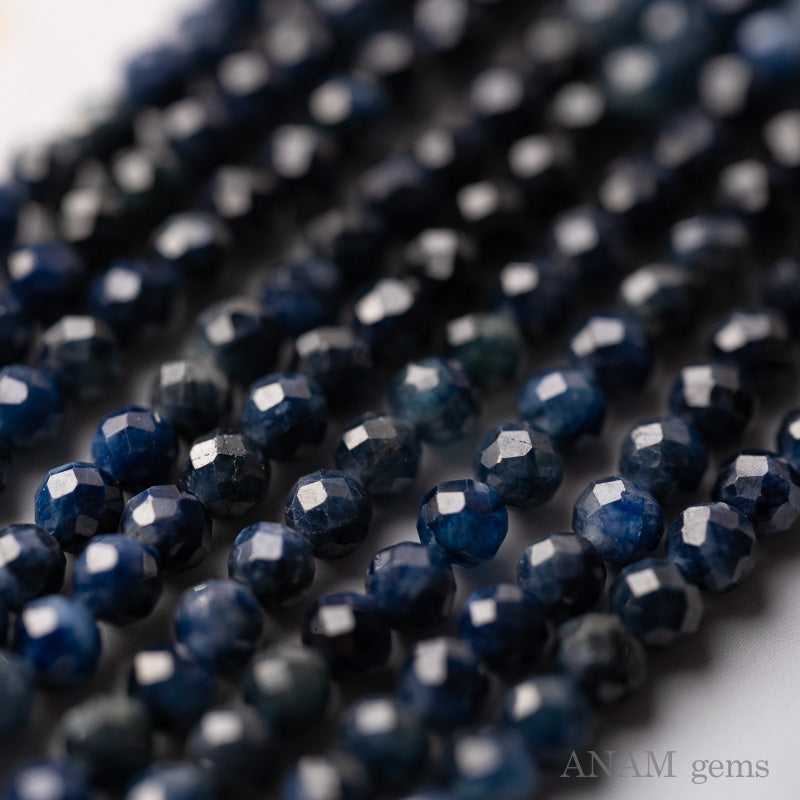 Blue Sapphire 3mm Ball Cut