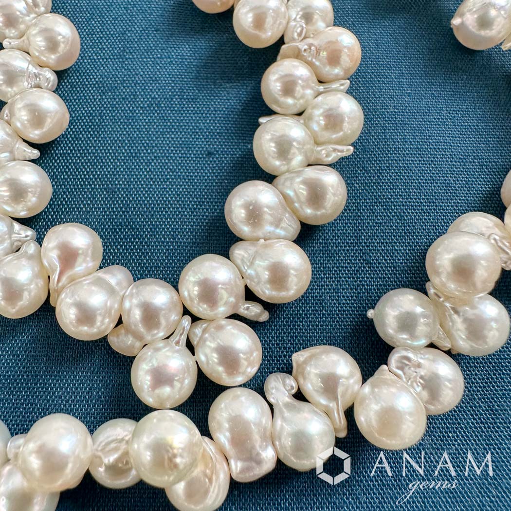 [Special purchased goods / No repeat] Akoya Pearl Baroque White Akoya Pearl